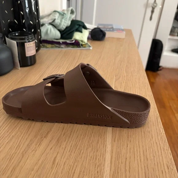 Brown EVA Birkenstock Arizona sandals - Picture 5 of 8